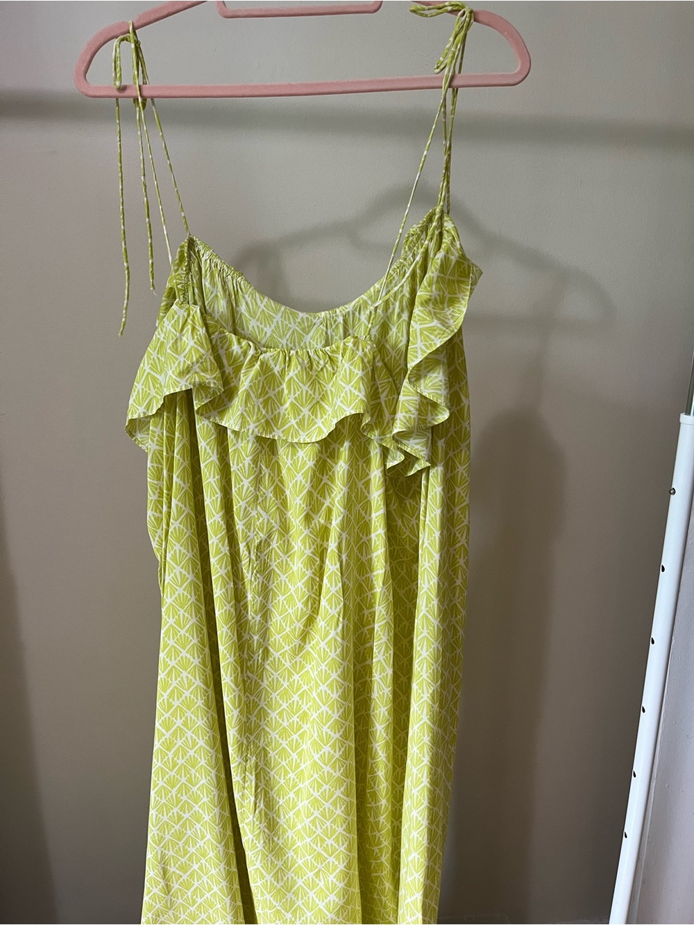 H&M Lime Yellow Ruffled Sundress - Picture 8 of 8